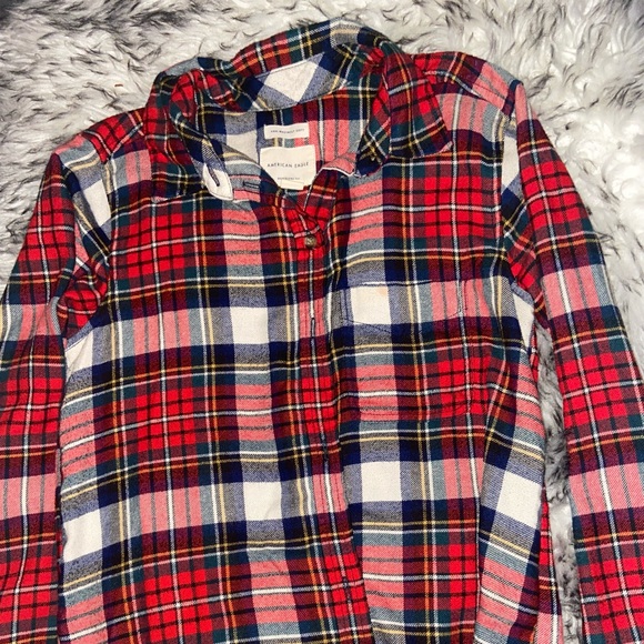 Abercrombie u0026 Fitch | Sweaters | Abercrombie Fitch Flannel Hoodie Super  Comfy Perfect 4 Holidays | Poshmark